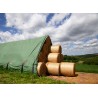 Pachet SMART-MIX 385 - Prelata acoperire baloti BALE GUARD 15,6 x 25 m + Biostimulator VERDOMAX 20 Litri