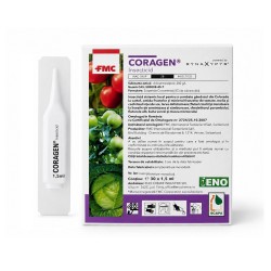 Insecticid CORAGEN® - 1,5 ml, FMC, Contact, Porumb, Cartof, Legume, Vita de vie, Pomi fructiferi