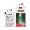 Pachet SMART-MIX 395 - Insecticid K-OTHRINE WG 250 Envu, 20 g (x 20 buc) + Banda lipicioasa pomi 14 cm x 5 m MAT (x 12 buc)