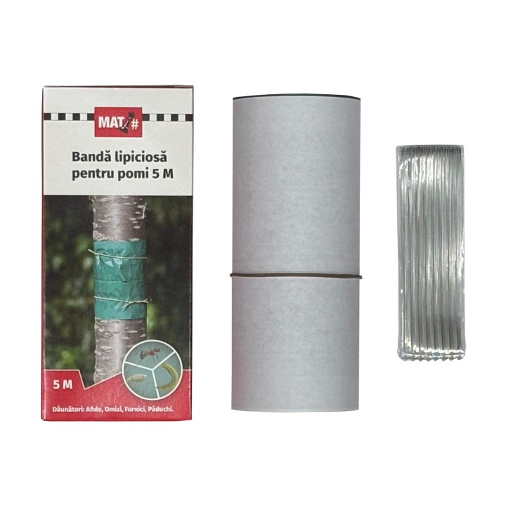 Pachet SMART-MIX 395 - K-OTHRINE WG 250 Envu, 20 g (x 20 buc) + Banda lipicioasa pomi MAT (x 12 buc)