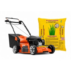 Pachet SMART-MIX 403 - Masina tuns gazon Husqvarna LC 356 VP + Ingrasamant Profesional Gazon SPORT GREEN Spring & Summer 20 kg