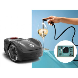 Pachet SMART-MIX 406 - Robot tuns gazon Husqvarna Automower® ASPIRE™ R4 + AIRTENDER® Electric - Set complet cu accesorii