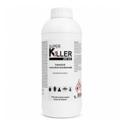 Insecticid SUPER KILLER 25 T-EC - 1 Litru, Pasteur, Spectru larg de combatere: Capuse, Muste, Tantari, Gandaci, Furnici