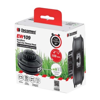 Cap motocoasa Tecomec EW109 Easy Work Tap & Go M10x1 M12x1,5 | Verdon