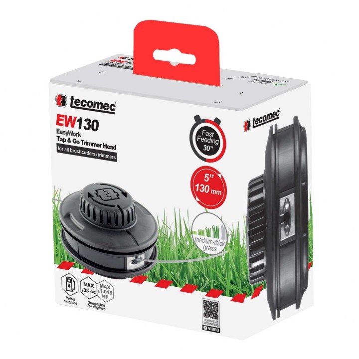 Cap motocoasa Tecomec EW130 Easy Work Tap & Go M10x1 M12x1,5 | Verdon