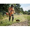 Viziera profesionala Tecomec cu plasa metalica, protectie faciala reglabila, certificare EN 1731-S, pentru Motocoase si Trimmere