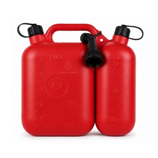 Canistra dubla Tecomec 5 L + 2.5 L pentru Carburant si Ulei | Verdon