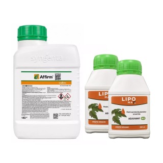 Pachet SMART-MIX 416 - Insecticid AFFIRM®, Syngenta 1 kg + Adjuvant LIPOMAX® 250 ml (x 2 buc)