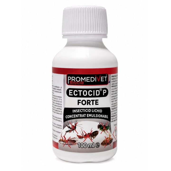 Insecticid ECTOCID® P Forte, 100 ml, Promedivet, Discount cantitativ!