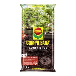 Substrat COMPO SANA® Bonsai 5 Litri - Pământ Premium pentru Bonsai de Interior și Exterior cu Fertilizare 8 Săptămâni