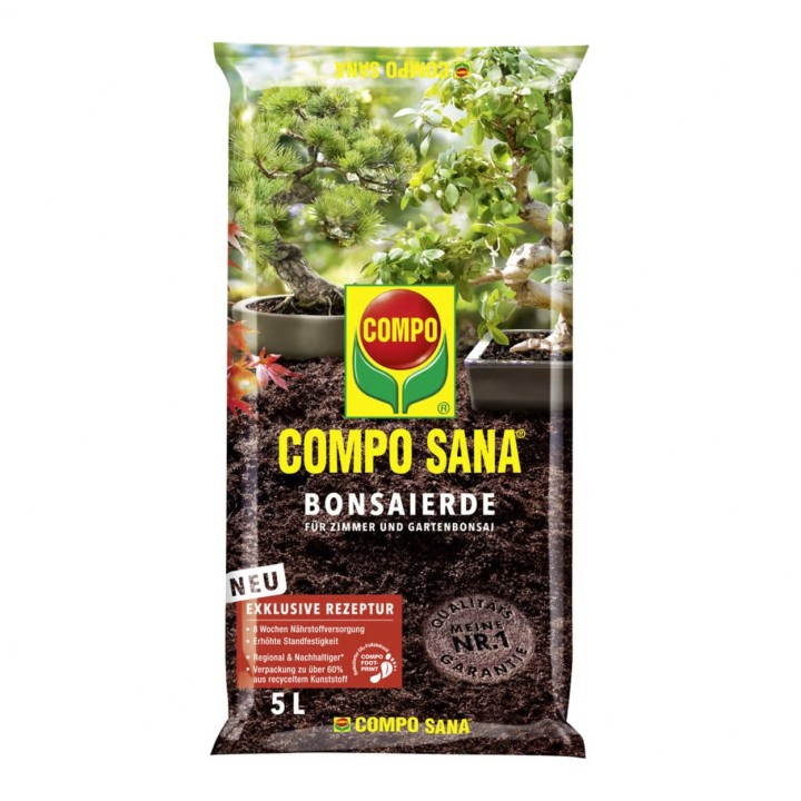 Substrat COMPO SANA® Bonsai 5 L - Pamant Premium pentru Bonsai