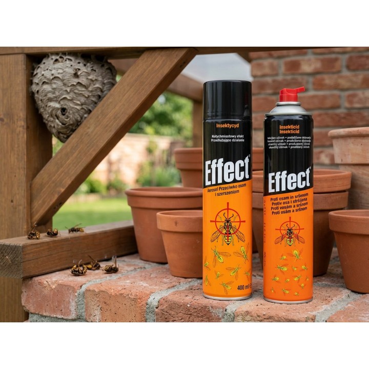 Spray Viespi EFFECT 400 ml | Insecticid aerosol pentru Viespi si Gargauni