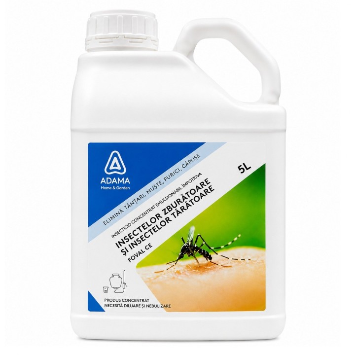 Insecticid FOVAL® CE 5 L - Combate Muste, Tantari, Capuse, Purici, Furnici | Verdon