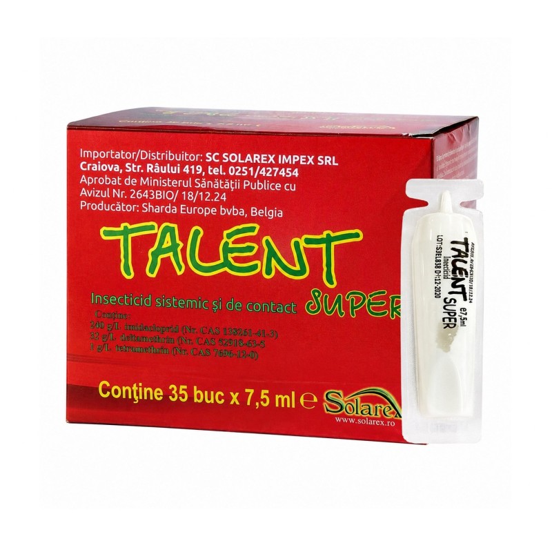 Insecticid TALENT SUPER - 7,5 ml, Solarex, Musca de casa