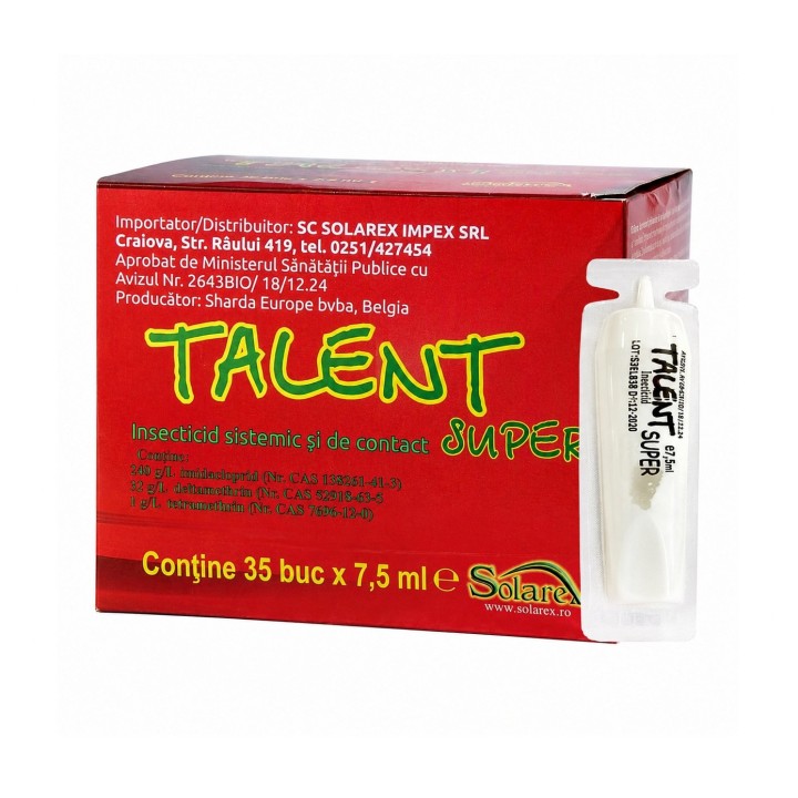 Insecticid TALENT SUPER - 7,5 ml, Solarex, Musca de casa