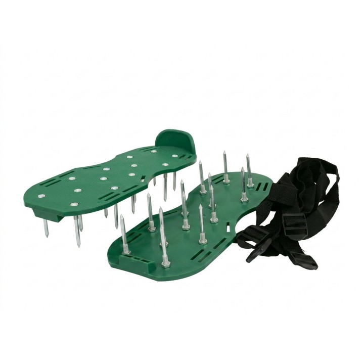 Set 2 Talpici aeratoare gazon Nortene® | 13 Tepi x 30 mm metalici pentru aerisirea gazonului