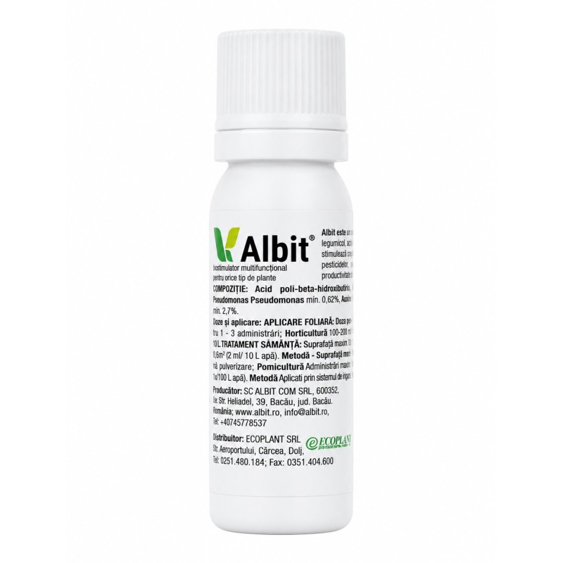 Biostimulator ALBIT, Ingrasamant Foliar, 10 ml, Vitana