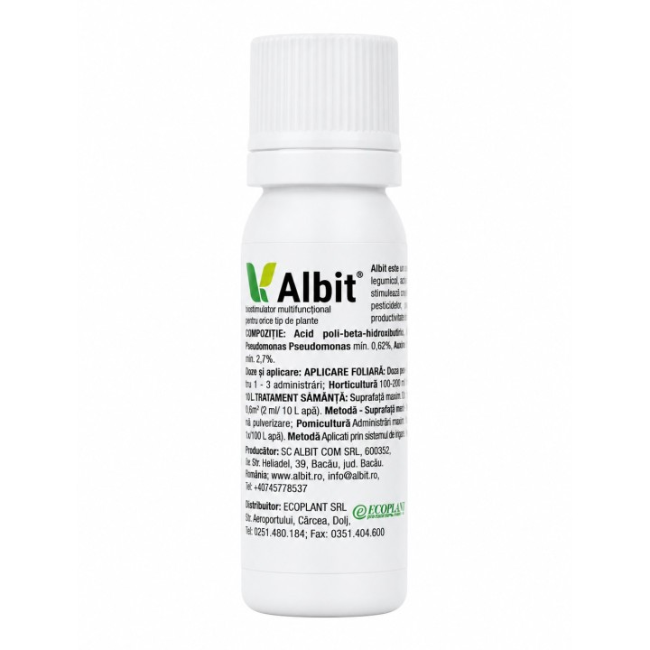 Biostimulator ALBIT, Ingrasamant Foliar, 10 ml, Vitana