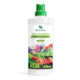 BLOOMELIA ALL PLANTS - 1 L, Ingrasamant mineral lichid pentru toate plantele de interior si exterior, NPK cu microelemente