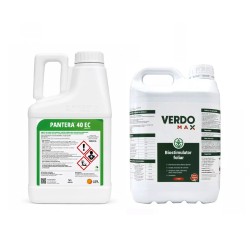 Pachet SMART-MIX 316 - Erbicid PANTERA 40 EC, UPL 5 Litri + Biostimulator VERDOMAX 5 Litri