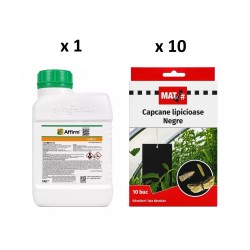 Pachet SMART-MIX 442 - Insecticid AFFIRM® 1 kg + Capcane lipicioase negre MAT® - set 10 placi, Tuta absoluta (x 10 buc)