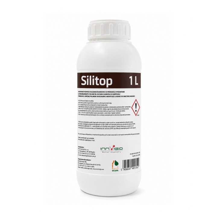 Adjuvant SILITOP - 1 Litru, Innvigo, Cereale paioase, Rapita, Floarea soarelui, Cartof, Sfecla, Livezi