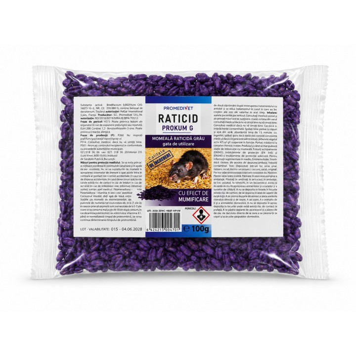 Verdon Raticid PROKUM G - punga 100 g