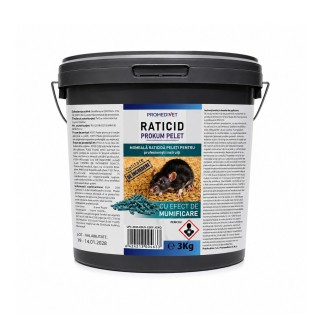 Raticid PROKUM PELET - galeata 3 kg
