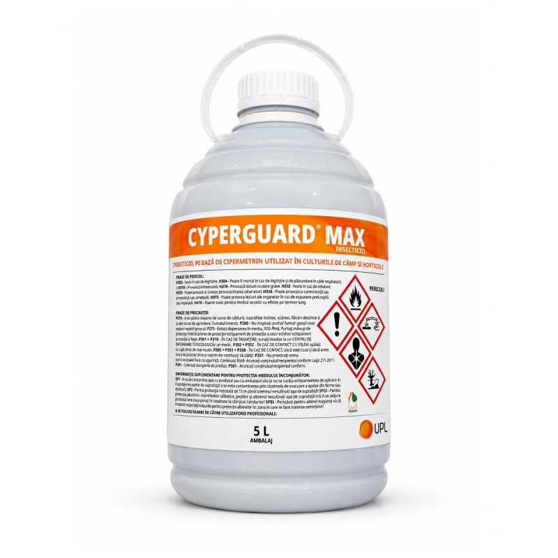 Insecticid CYPERGUARD MAX, UPL - 5 Litri, UPL, Contact