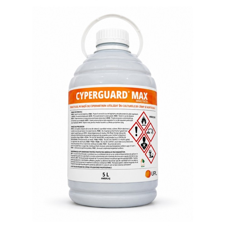 Insecticid CYPERGUARD MAX, UPL - 5 Litri, UPL, Contact