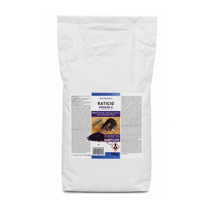 Raticid PROKUM G, sac 10 kg, Promedivet