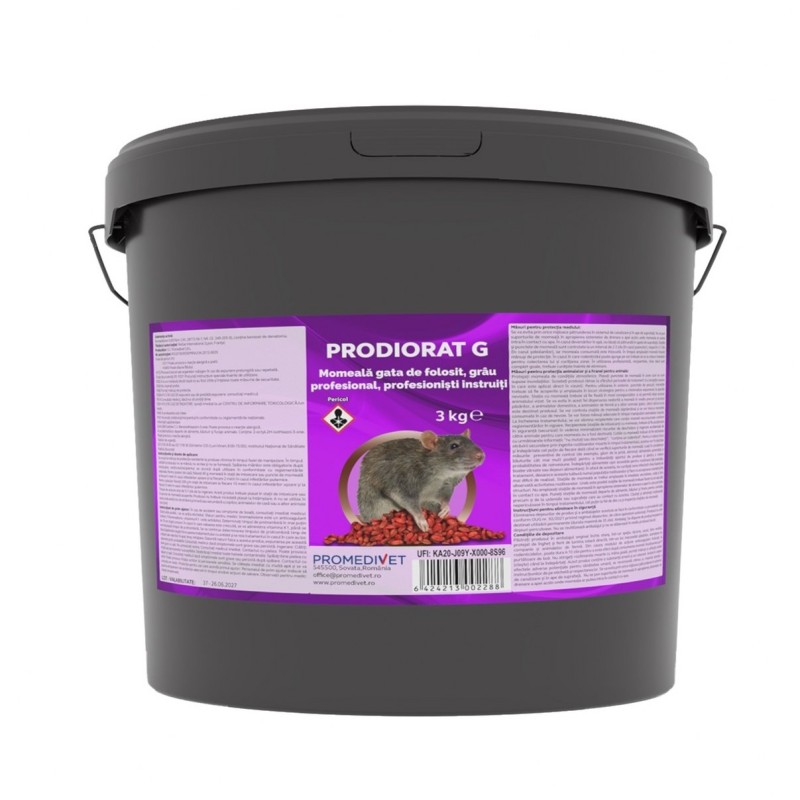 Raticid PRODIORAT G - galeata 3 kg