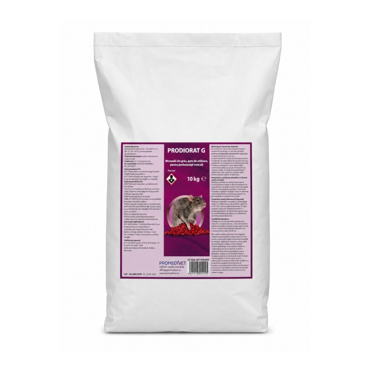 Raticid PRODIORAT G, sac 10 kg, Promedivet
