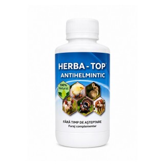 Furaj complementar HERBA-TOP Antihelmintic, Promedivet - 100 ml