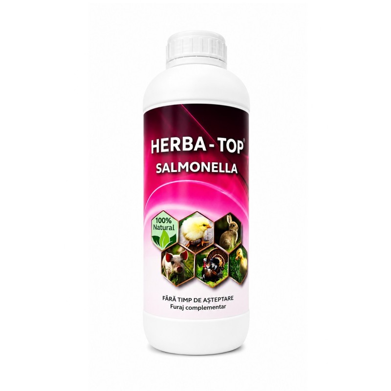 Furaj complementar HERBA-TOP Salmonella, Promedivet - 1 Litru