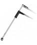 Clupă forestieră NESTLE® Waldfreund 60 cm – profil triunghiular, șină din aluminiu, mâner ergonomic din poliamidă