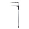 Clupă forestieră NESTLE® Waldfreund 60 cm – profil triunghiular, șină din aluminiu, mâner ergonomic din poliamidă