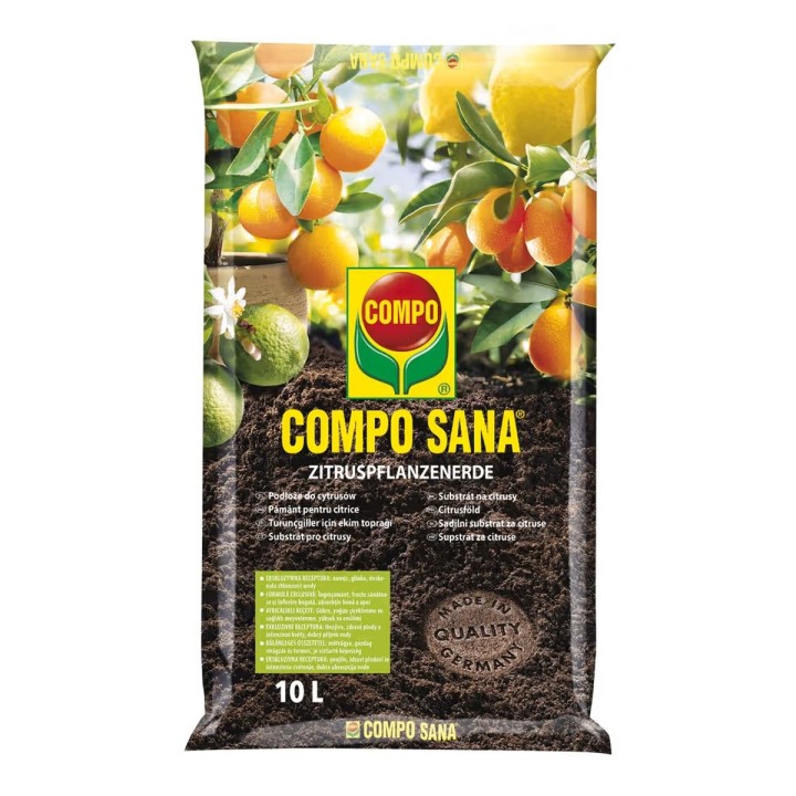 Substrat COMPO SANA® Citrice 10 Litri - Pamant Premium