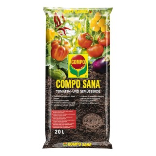 Substrat COMPO SANA® pentru legume si tomate 20L - Pamant Premium