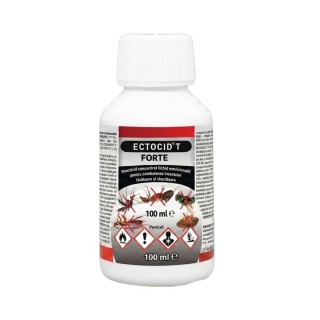Insecticid ECTOCID T Forte, Promedivet, concentrat pentru dezinsecție, combatere insecte târâtoare și zburătoare, 100 ml
