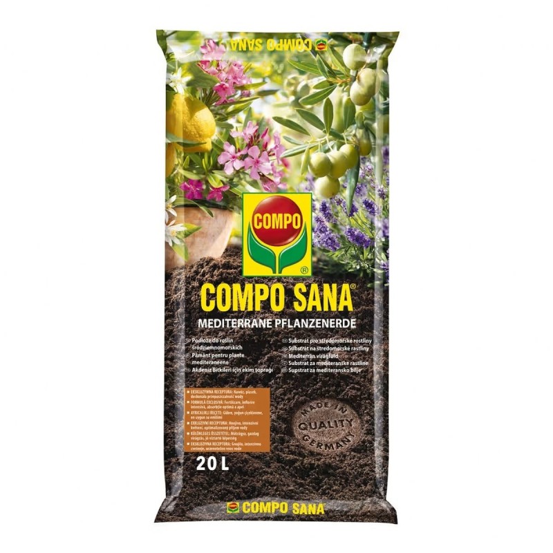 Substrat COMPO SANA® Plante Mediteraneene 20 L - Pamant Premium