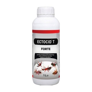 Insecticid ECTOCID T Forte, Promedivet, concentrat pentru dezinsecție, combatere insecte târâtoare și zburătoare, 1 Litru