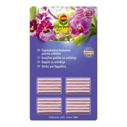 Îngrășământ Batoane COMPO® Orhidee 20 bețișoare - Eliberare controlată a nutrienților, Fertilizare până la 100 Zile