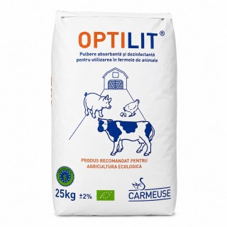OPTILIT 25 kg – Pulbere absorbantă și dezinfectantă | Carmeuse