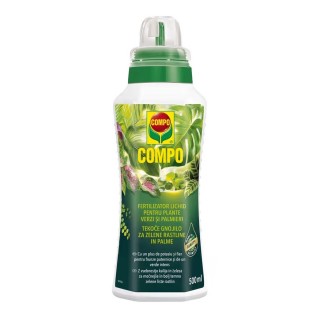 Îngrășământ lichid COMPO Plante Verzi și Palmieri 500 ml