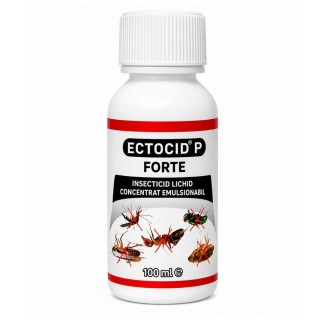 Insecticid ECTOCID® P Forte, Promedivet, concentrat pentru gândaci și muște, 100 ml