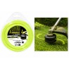 Fir motocoasă TECOMEC® Square Line 2.7 mm x 15 m, Profil pătrat, Ideal pentru iarbă deasă și buruieni