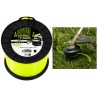 Fir motocoasă TECOMEC® Square Line 2.7 mm x 240 m, Profil pătrat, Ideal pentru iarbă deasă și buruieni