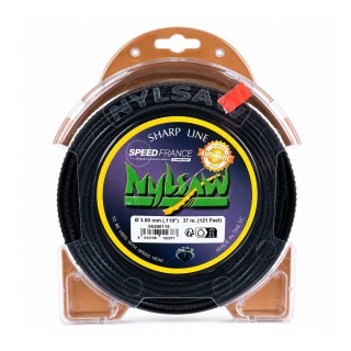 Fir motocoasă TECOMEC® NYLSAW 3.0 mm x 37 m | Profil Dințat