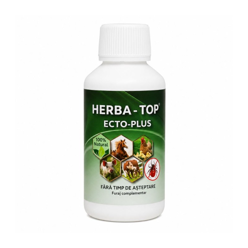 Furaj complementar HERBA-TOP Ecto Plus, Promedivet - 100 ml
